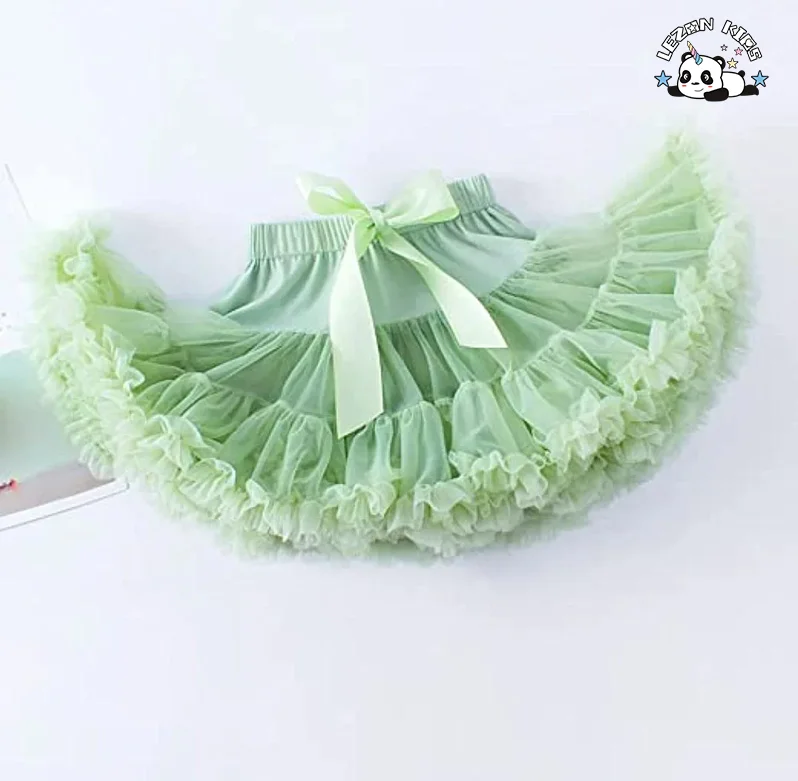 LEZONKIDS - Customizable Girls' Gauze Skirt Cake Dress Puffy Skirt Tutu Children's Princess Gauze Skirt